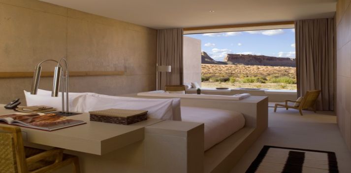 Stati Uniti - Hotel di lusso nel deserto dell'Utah: Amangiri Hotel  2